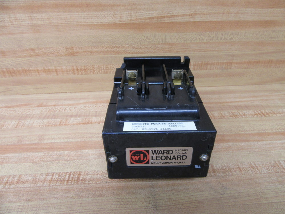 Ward Leonard 5DP1-11100 Contactor 5DP111100 W/ Chipped Housing