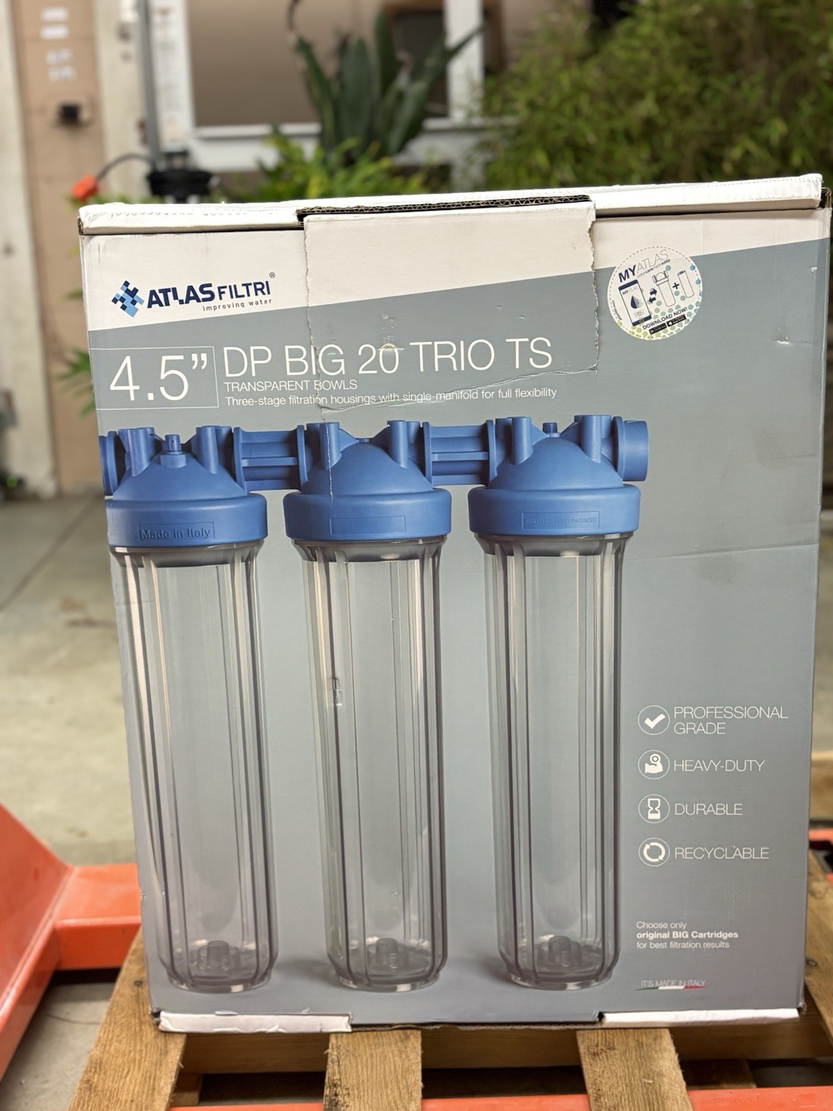 Atlas Filtri DP BIG 20 TRIO TS