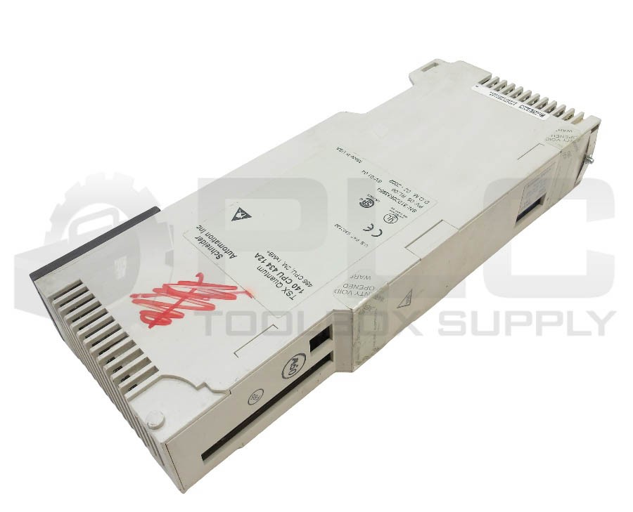 SCHNEIDER AUTOMATION 140CPU43412A MODICON QUANTUM CPU MODULE