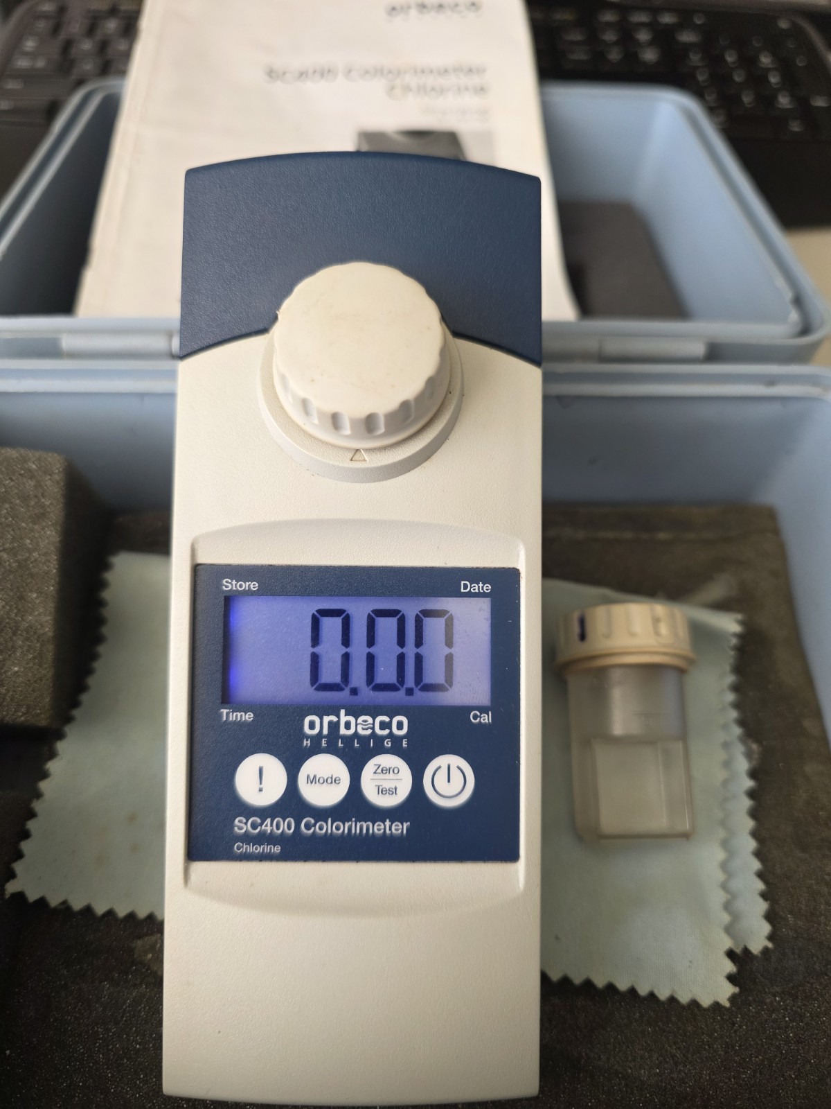 Orbeco SC400 colorimeter, Chlorine analyzer