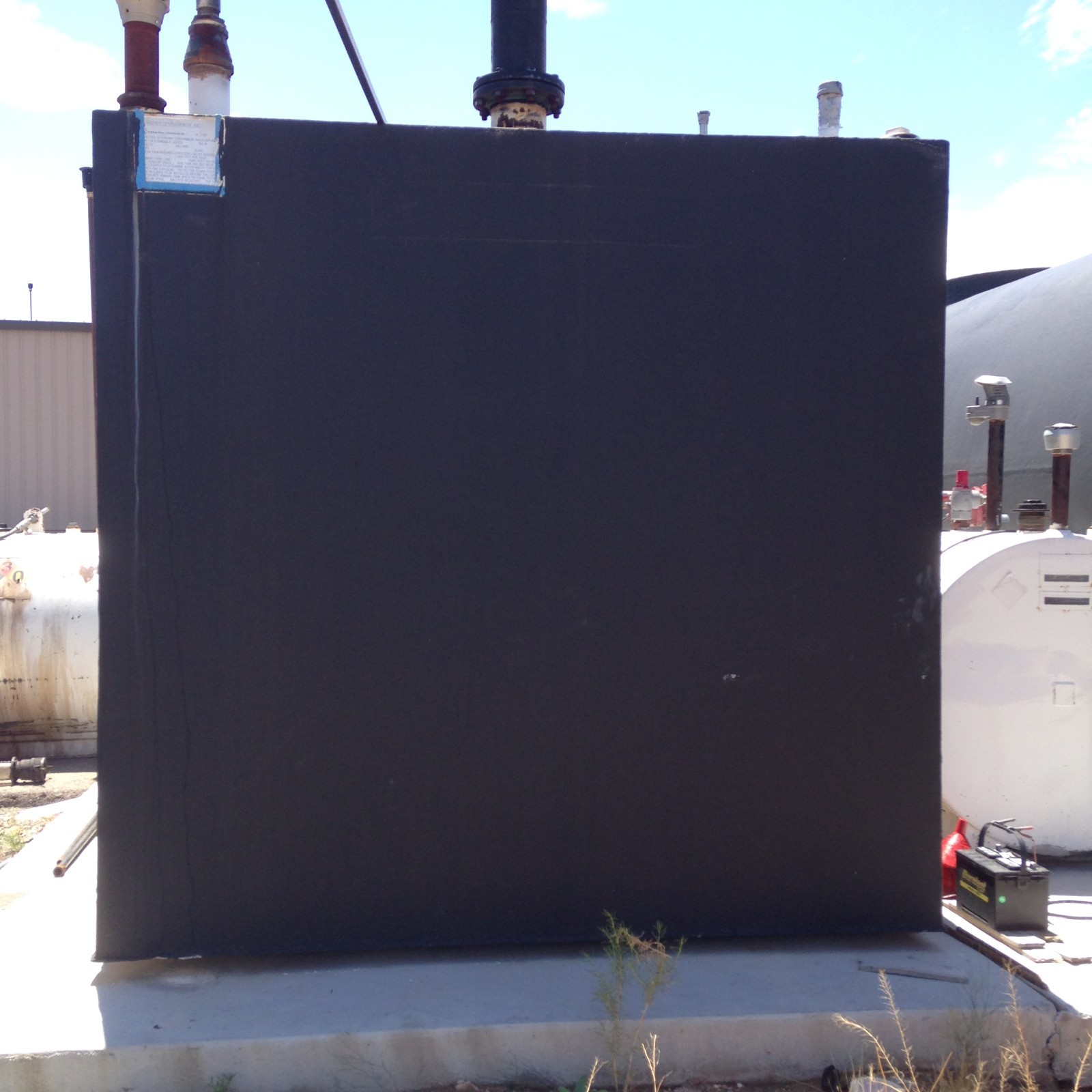 HOOVER 10,000 Gallon UL-2085 Fireguard Double-Wall Fire Rated Storage Tank