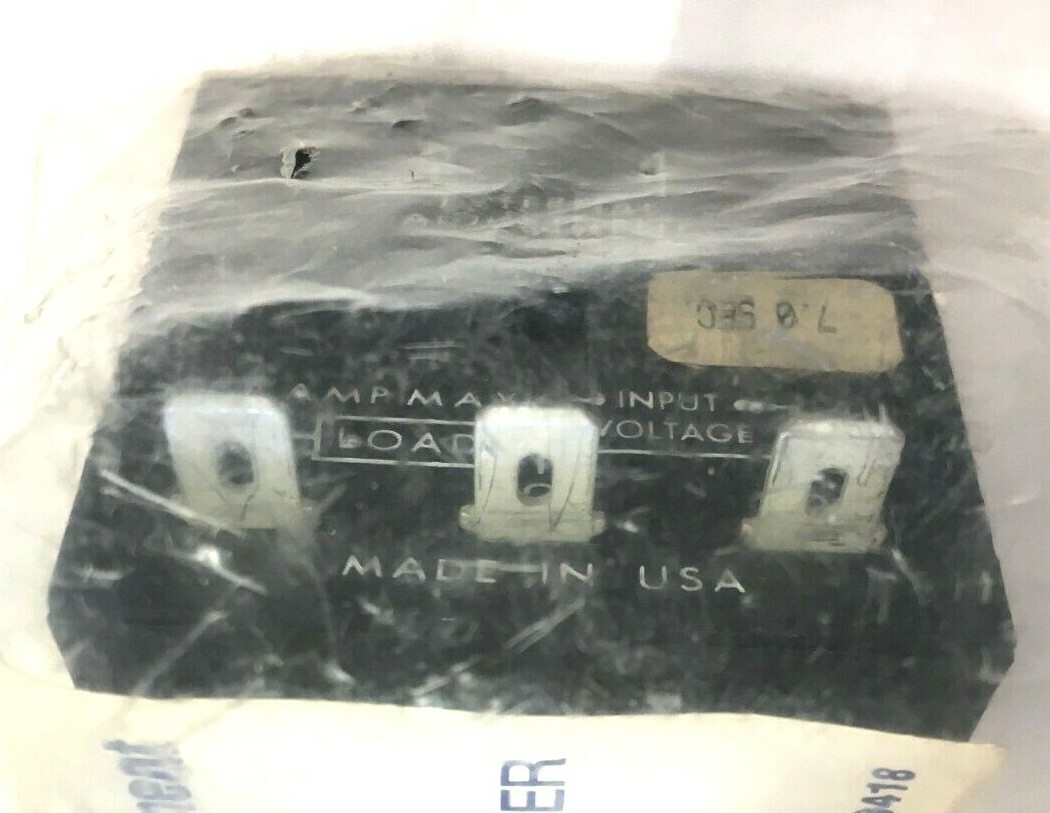 Manitowoc 7 Second Delay Timer 185-255 VAC 50/60 HZ 24-0635-3 New Free Shipping