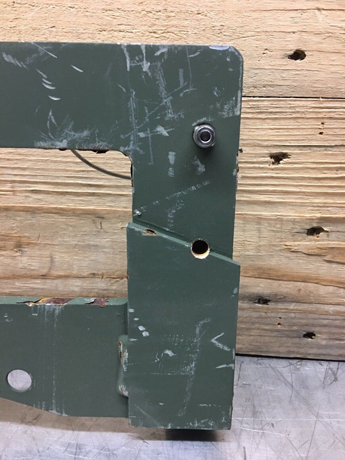 Winch Guide Stop Braket Bracket 6433826-01M1 BAE Systems US Military Vehicle