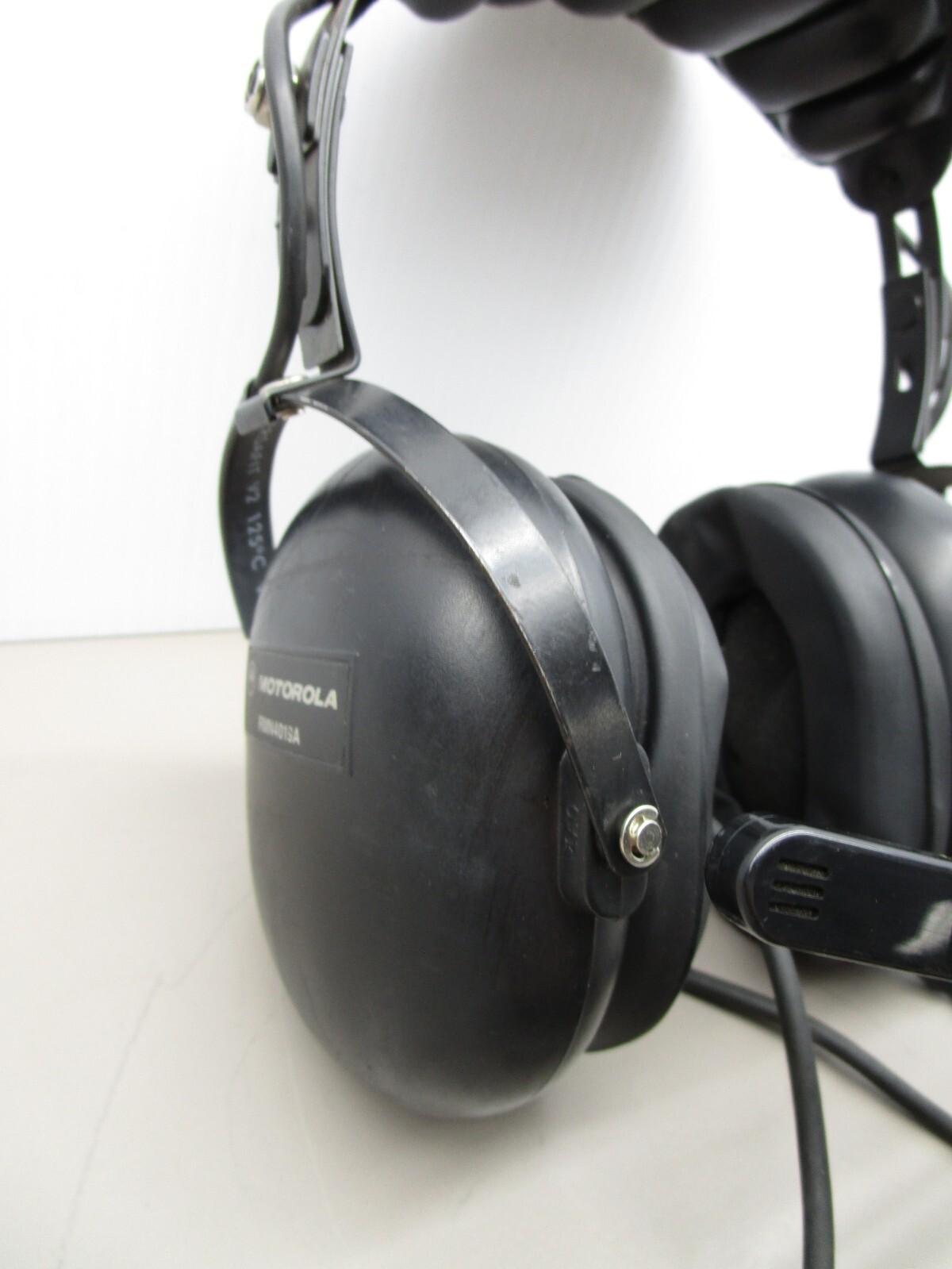 Motorola RMN4019A Medium Duty Radio Headset with PTT Over the Head