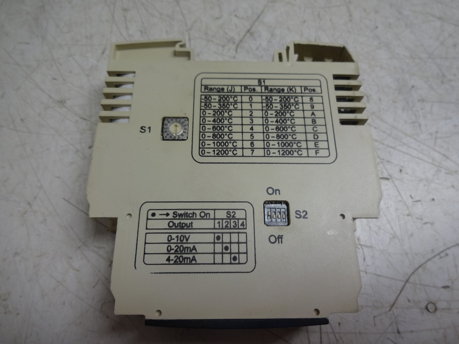 Cabur CWTH 6-0844 / X756844 Temperature Signal Converter