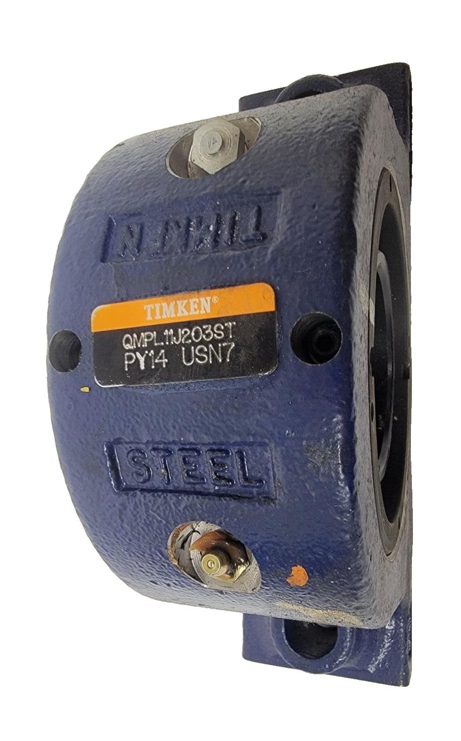 Timken QMPL11J203ST Pillow Block Roller Bearing Unit – 2-Bolt Base, 2-3/16″