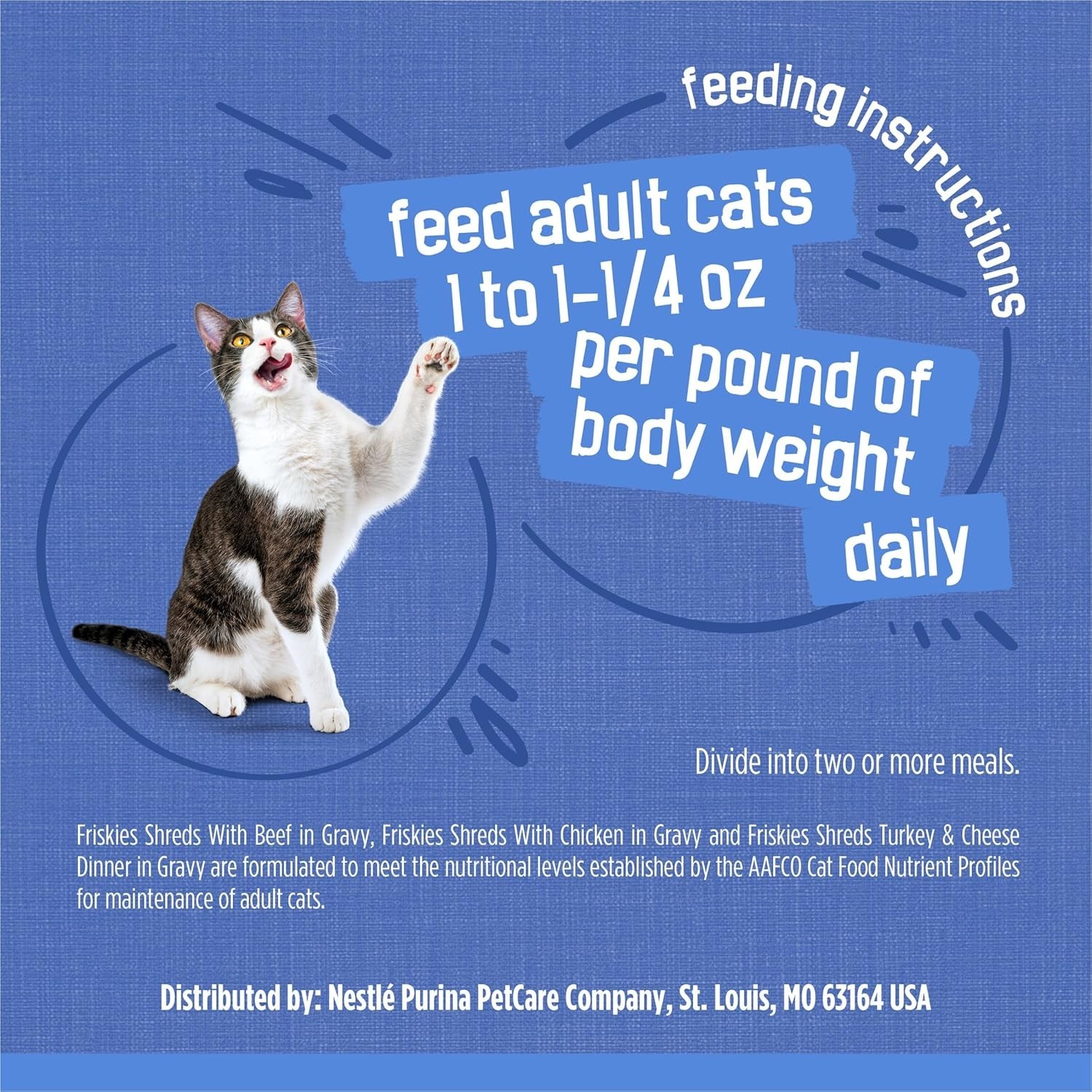 Friskies® Shreds Adult Cat Wet Food – Variety Pack, 5.5 Oz, Pack of 48