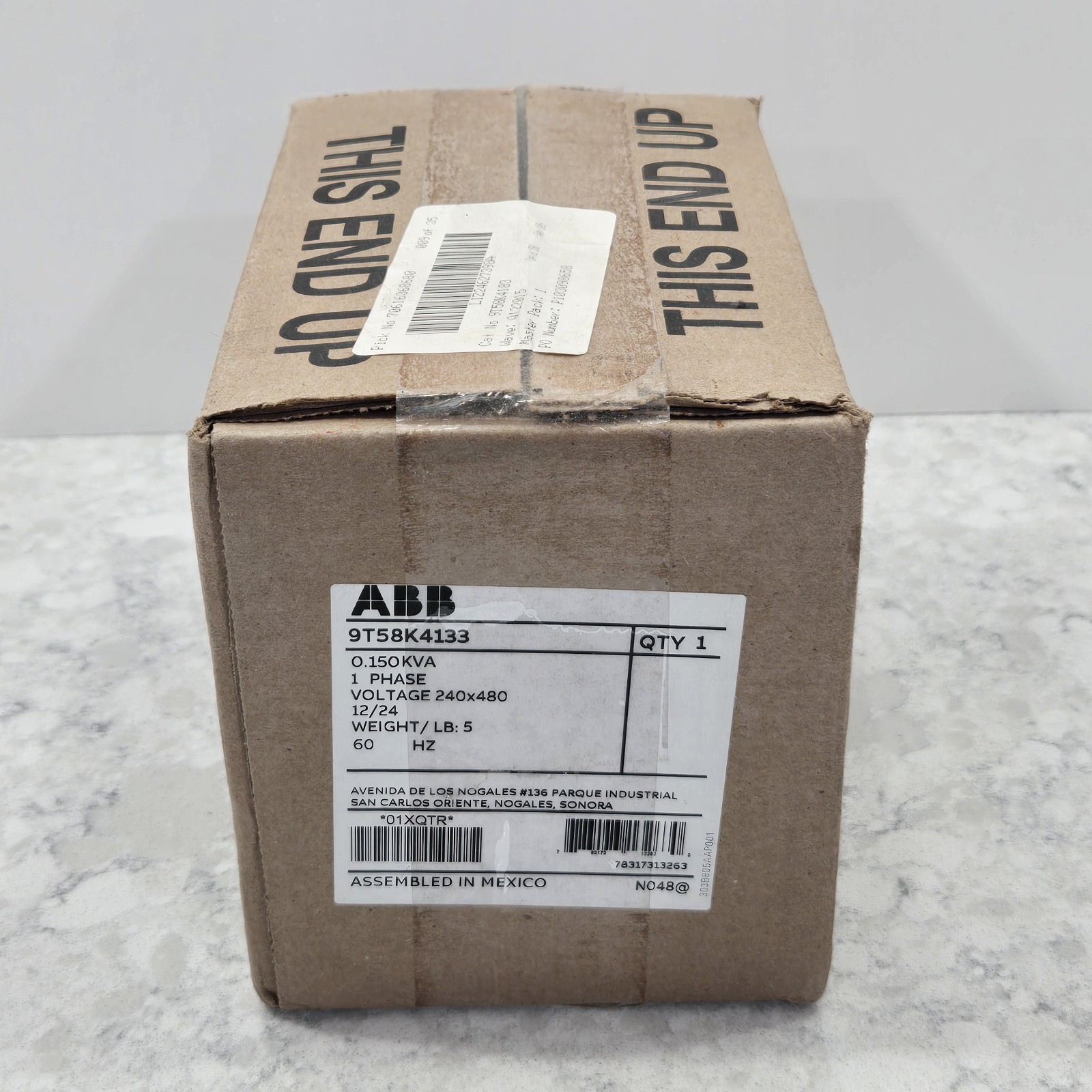 New ABB General Purpose IP Control Power Transformer 9T58K4133