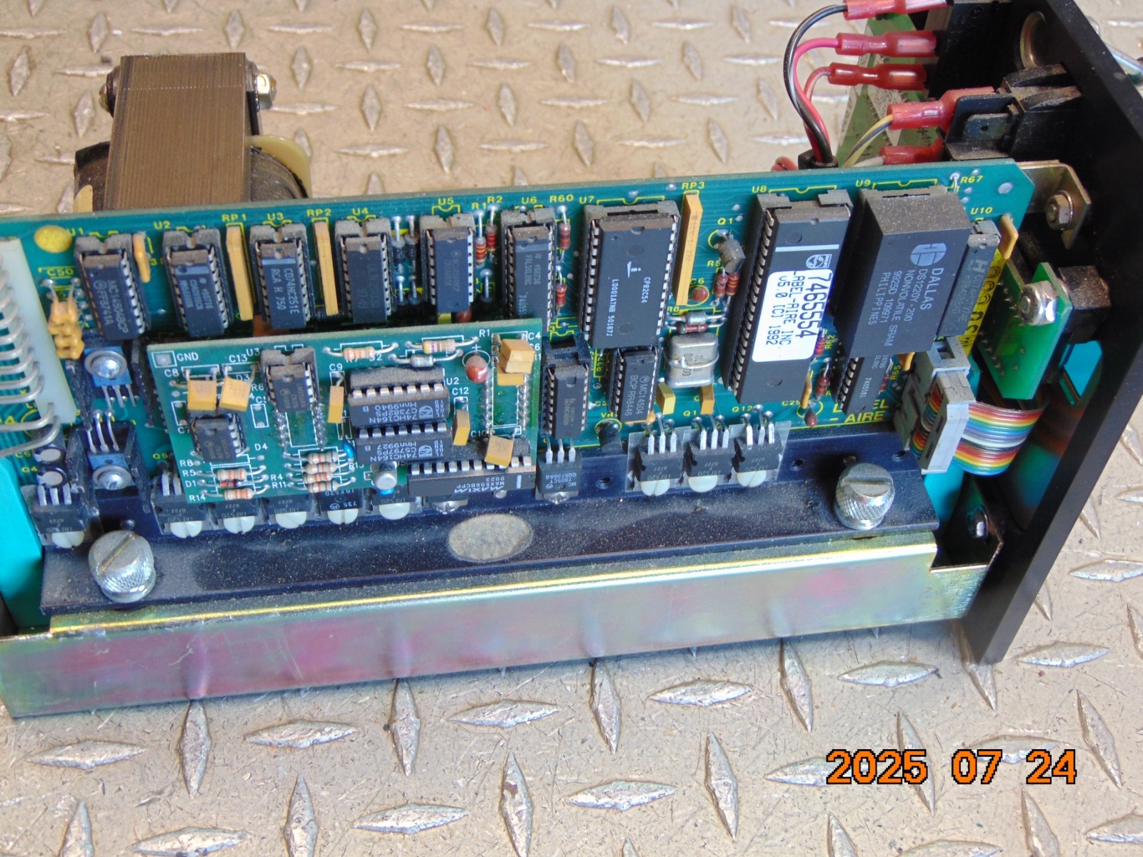 LABEL-AIRE 7465660 CIRCUIT BOARD 7465554 7465672 5-BUTTON CONTROL PANEL