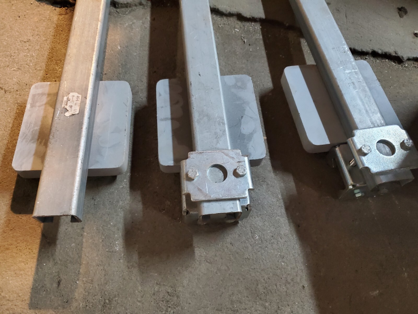 DEMAG CRANES counter weight 2kg & C rail fitting 851 441 44 kbk I II II-H