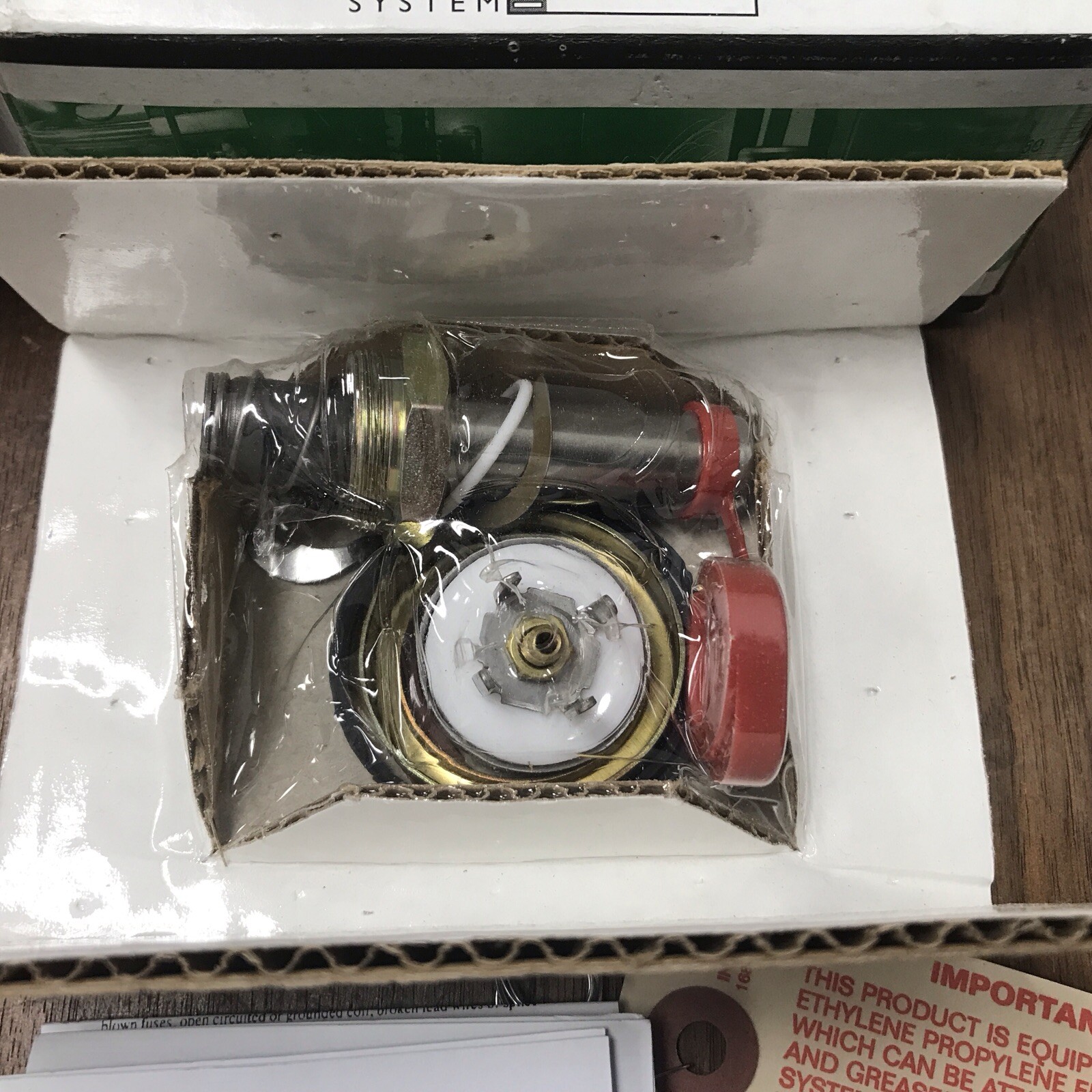 NEW ASCO 312702 REBUILD KIT Red Hat Valve