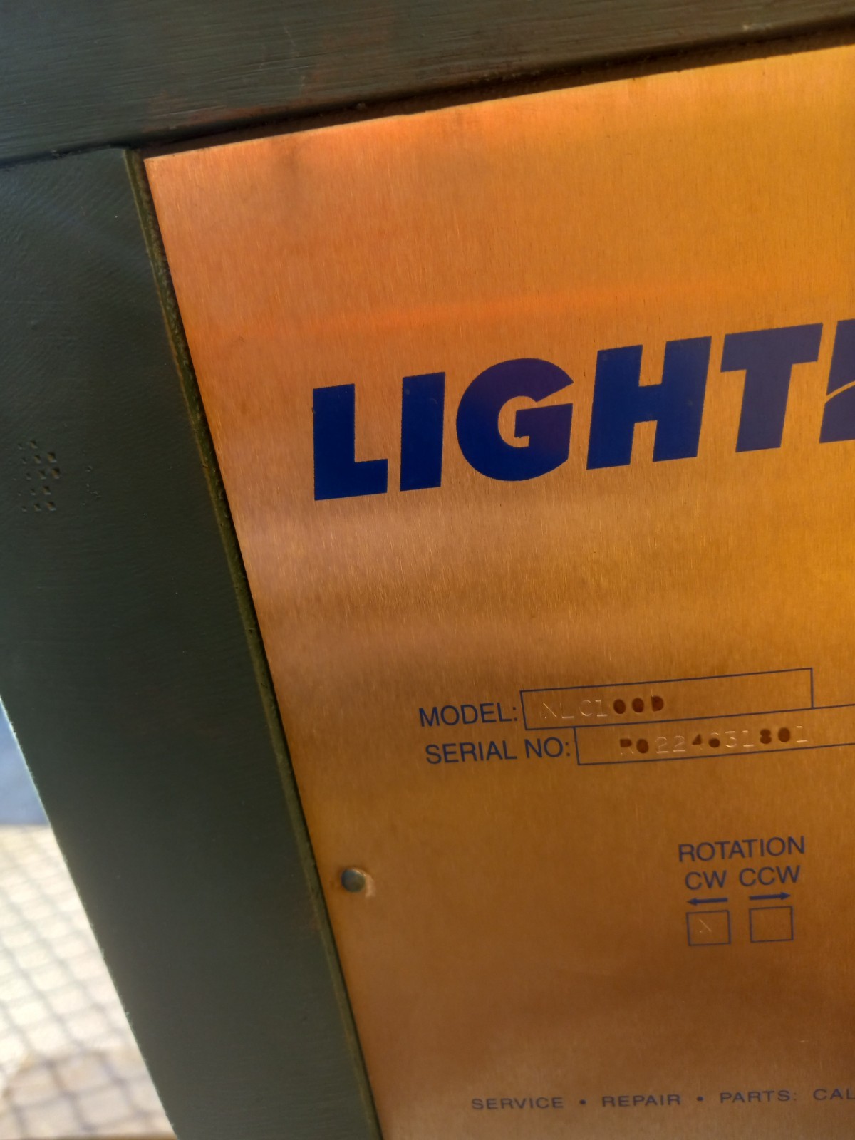 1-1/2” LIGHTING MIXER XLC100D RPM 1725 FR 132TYZ