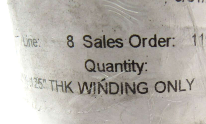 Teadit MFGSWTNAC11123 Spiral Wound Gasket 911 316/FG 2-5/8”x 2”x.125” THK (6)