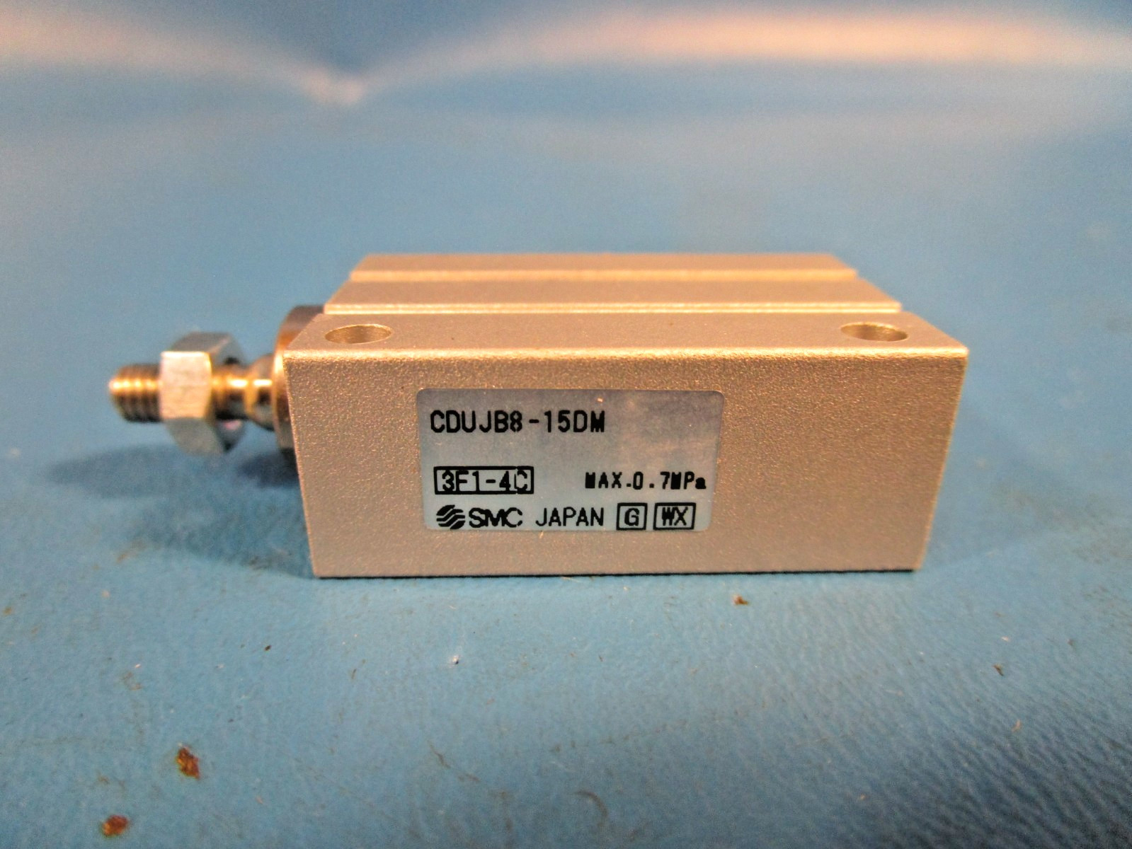 LOT OF 3 SMC CDUJB8-15DM, Mini Free Mount Cylinder, 8mm Bore, 15mm Stroke