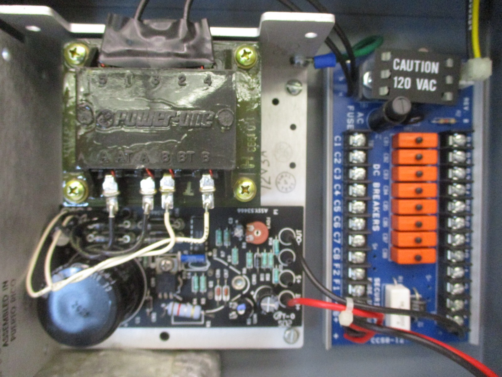Securitron Magnalock BPS-12-3 120VAC 0.7A 50/60Hz Input 12VDC 3.0A Max O A6854DH