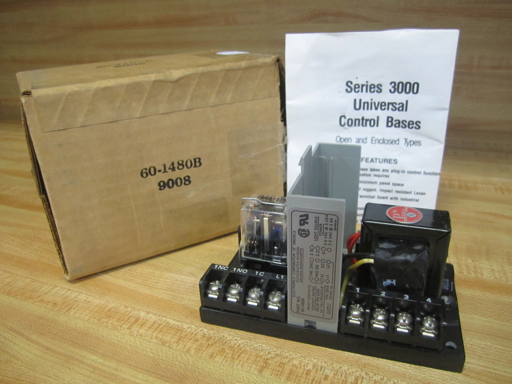 Photoswitch 60-1480B Control Base 601480B