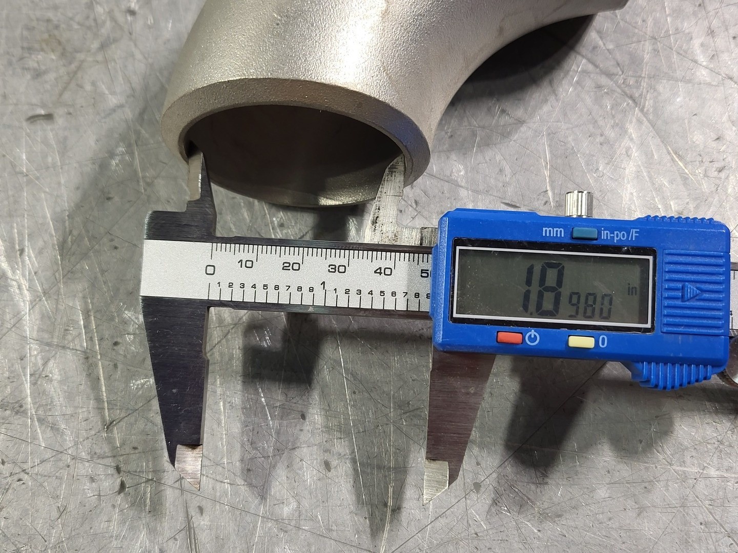 SURPLUS NEW TOPPER 2″ 90 Deg Buttweld Elbow SCH XH WP316L ASTM A403 ANSI B16.9