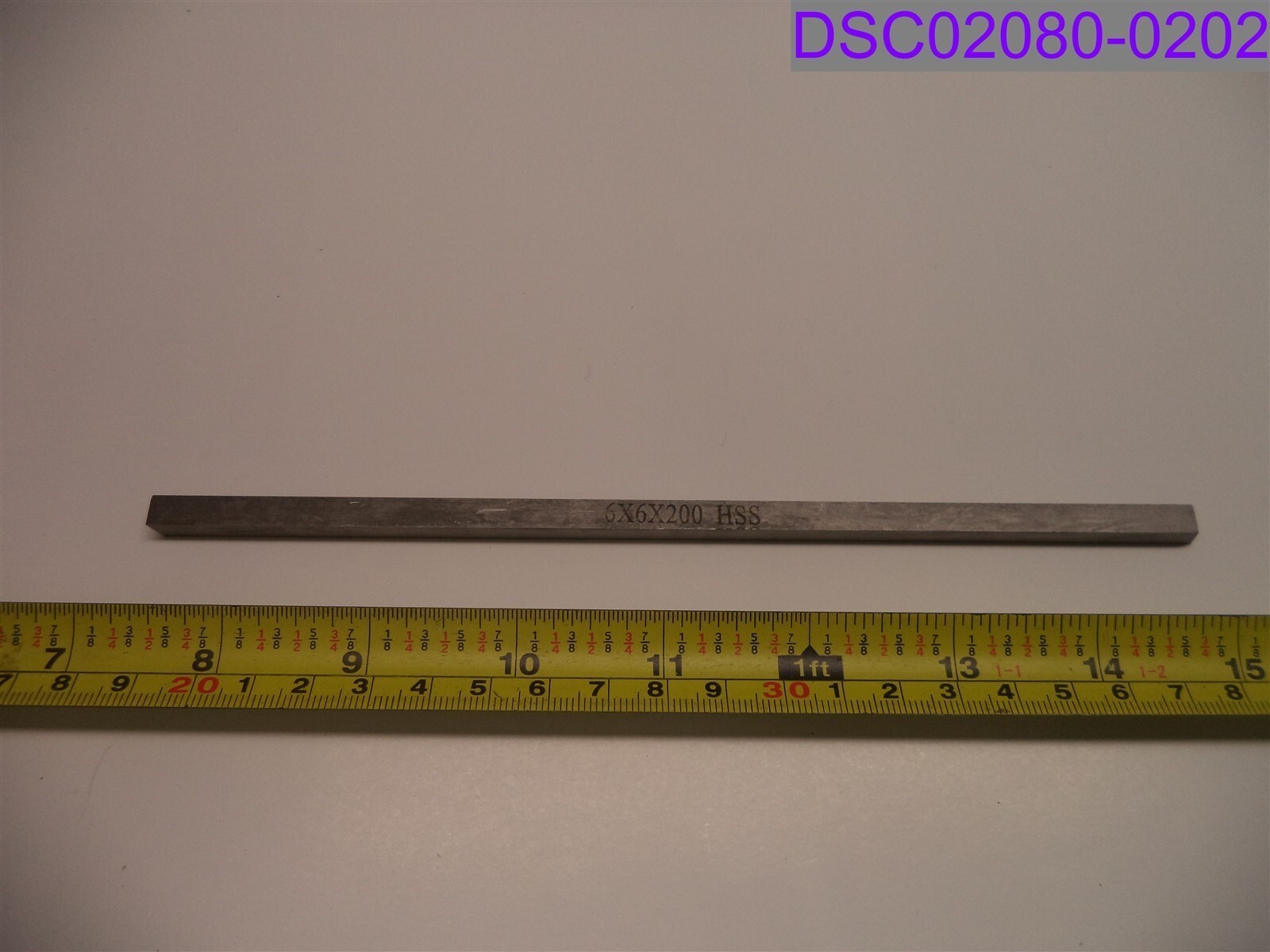 Qty = 1 Pack of 2: uxcell HSS Lathe Tool Bit 6mm x 6mm x 200mm a18102400ux0132