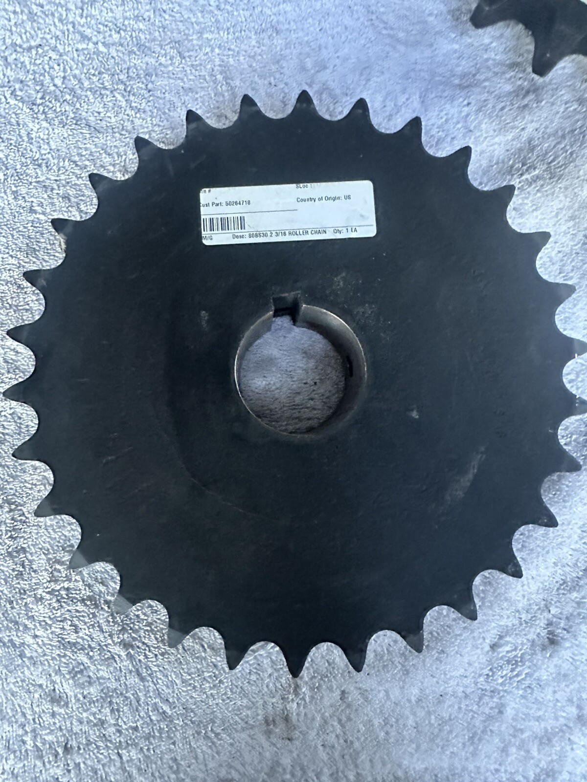 Martin 80BS30 2-3/16 Bored To Size Sprocket 80BS302316