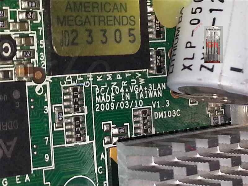 PC/104+VGA+3LAN DM103E 90days warranty via DHL or FedEx