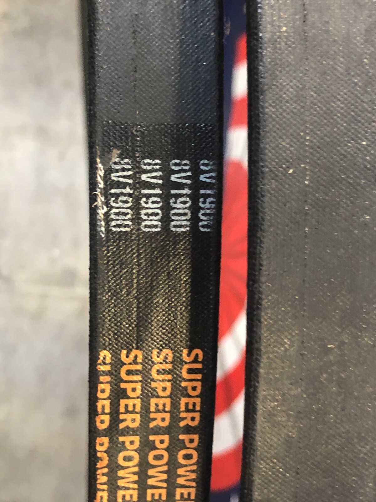 Carlisle 8V1900 4421 Super Power Wedge V Belt by Timken