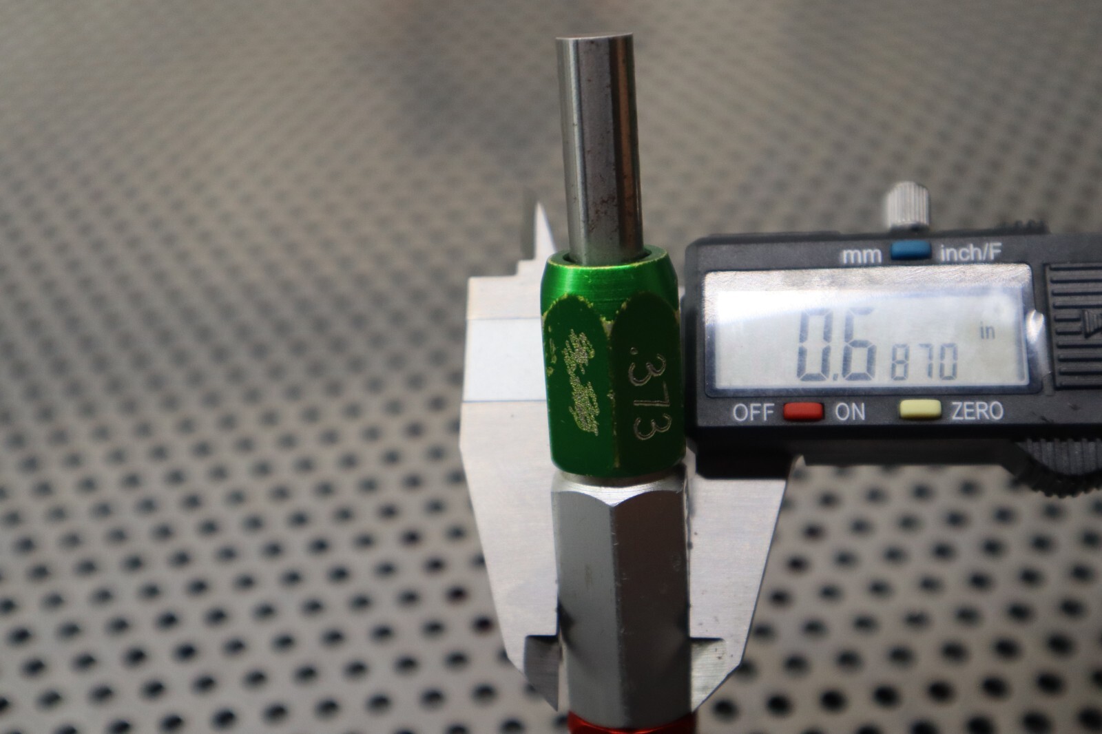 Deltronic P-M-9B GO .373 Pin Plug Gage Used With Warranty