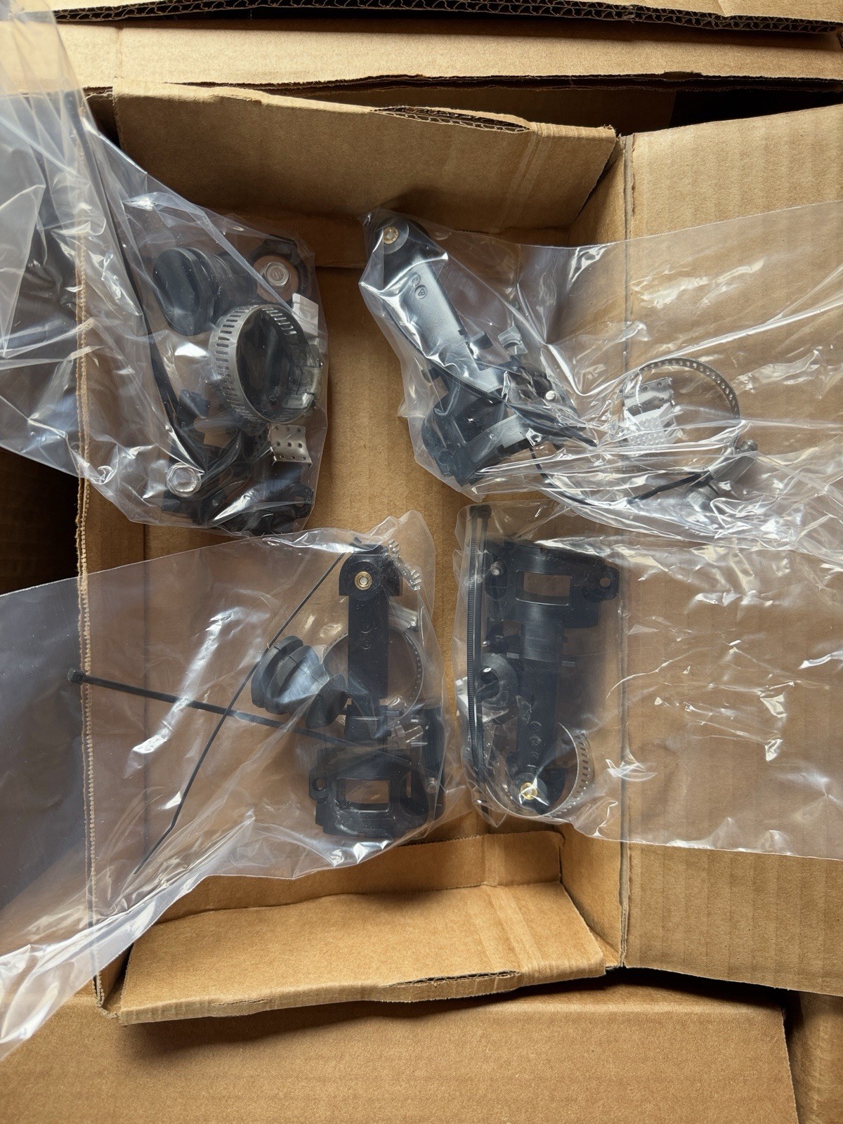 AFL APEX Fiber Optic Closure X-2 Basket 4 Cable Entry Kits AX-2-B-X-0-4-0-X