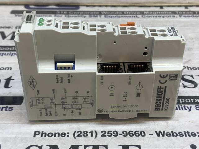 (Lot of 2) NEW Beckhoff Bus Terminal – KL9050 w/Warranty