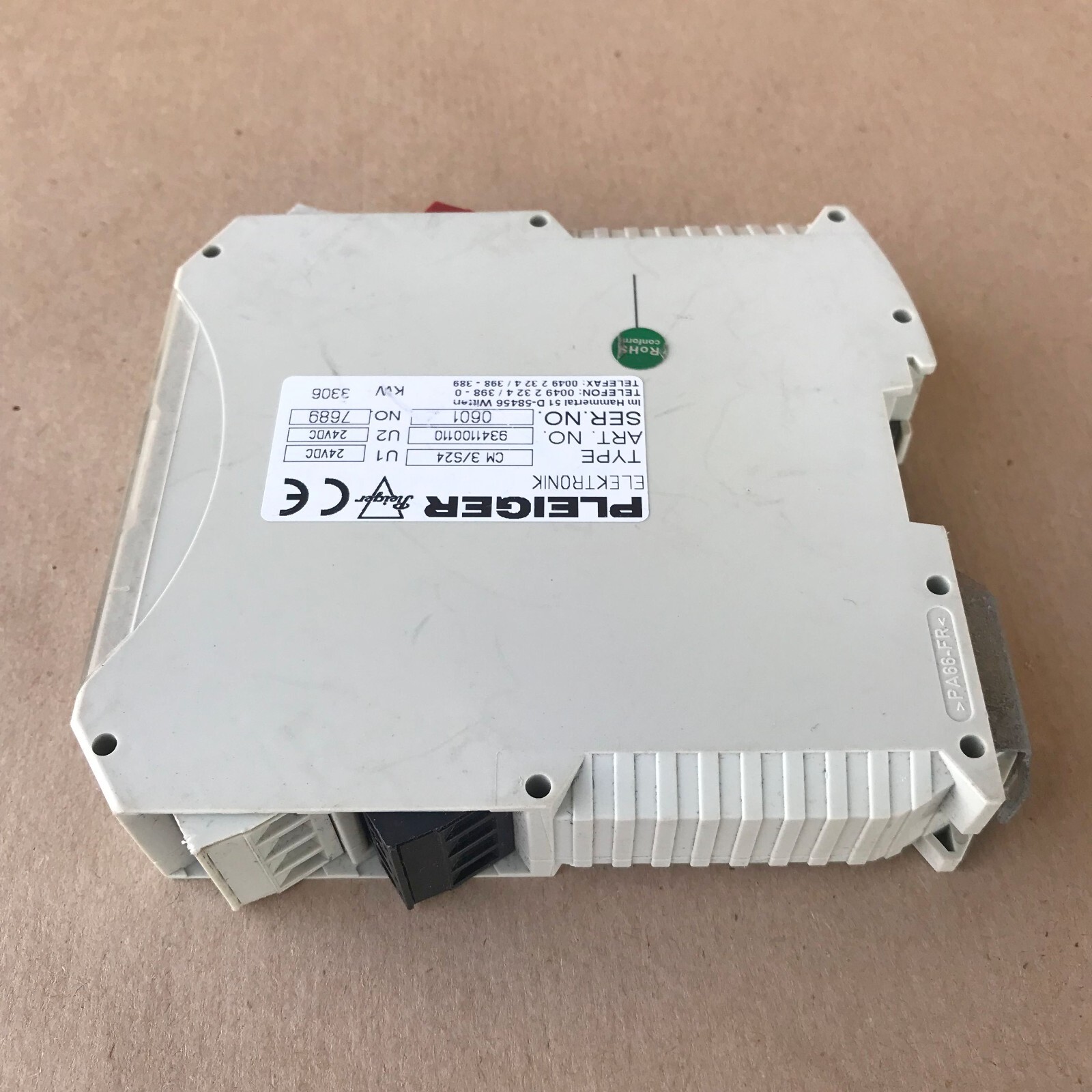 Pleiger CM3/S24 Control Module 9341100110