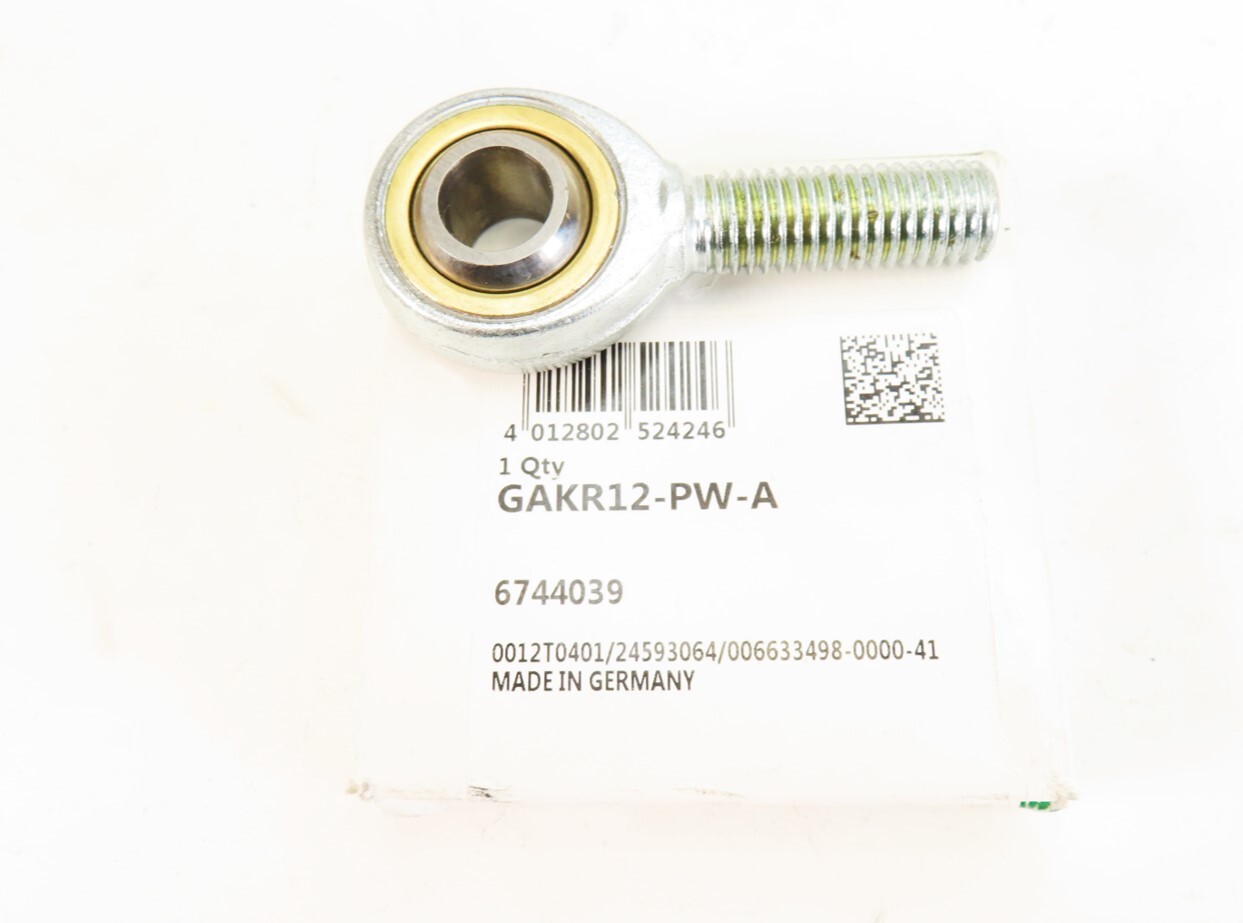Schaeffler GAKR12-PW-A GAKR12PWA Rod End Bearing 12mm Bore M12 Thread NEW IN BOX