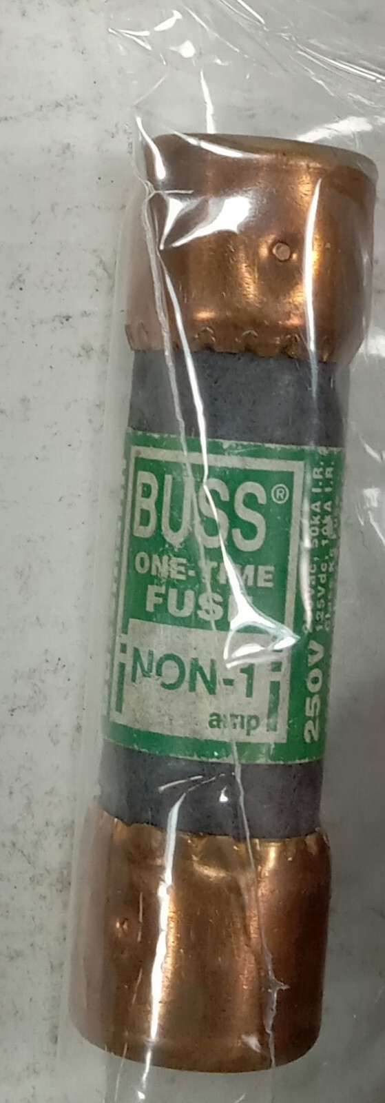 1 NEW BUSSMANN NON-1 ONE TIME FUSE NNB ***MAKE OFFER***