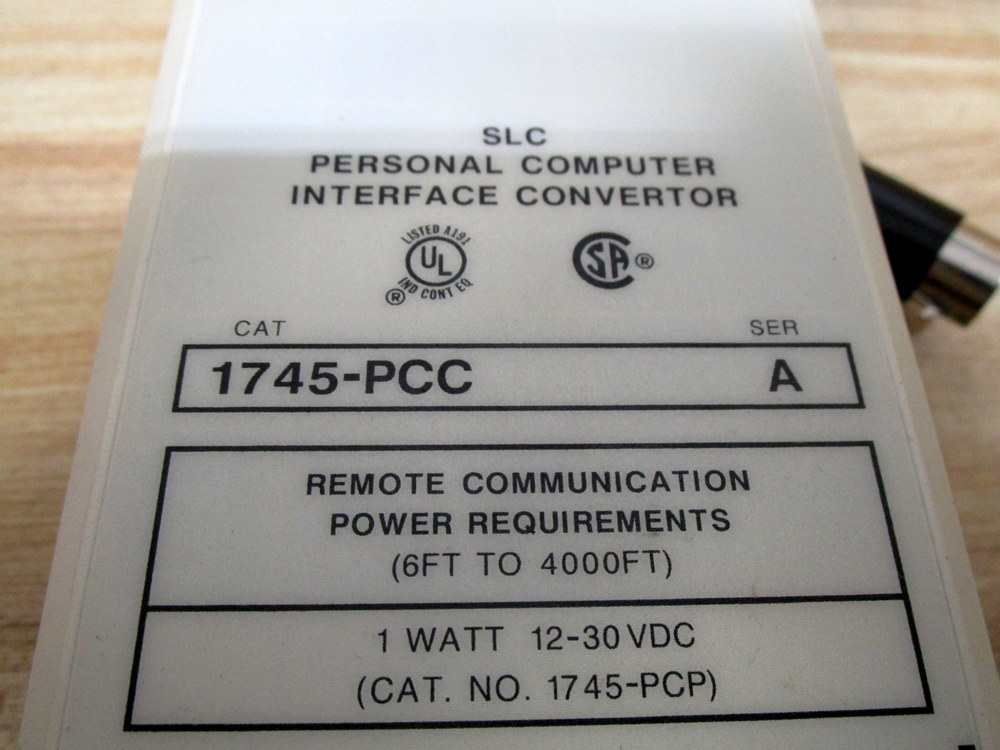 Allen Bradley 1745-PCC Computer Interface Converter 1745PCC