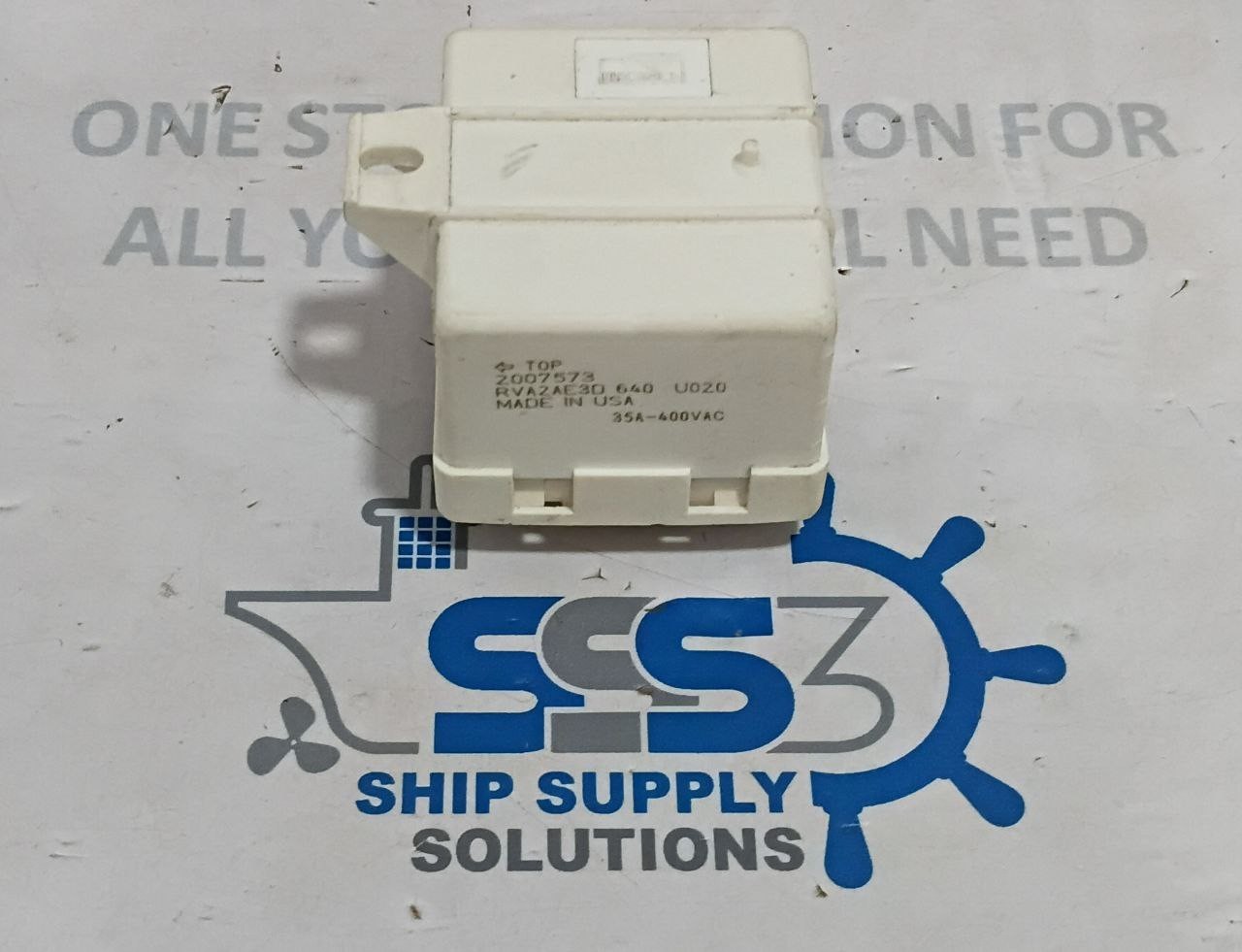 Electrica RVA2AE3D 640 U020 Motor Start Potential Relay 35A-400VAC RVA2AE3D640