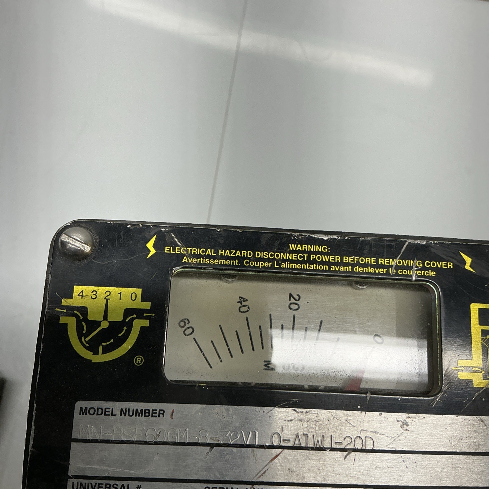 UFM MN-BSE60GM-8-32V1.0-A1WU-20D Flow Monitor AB-061