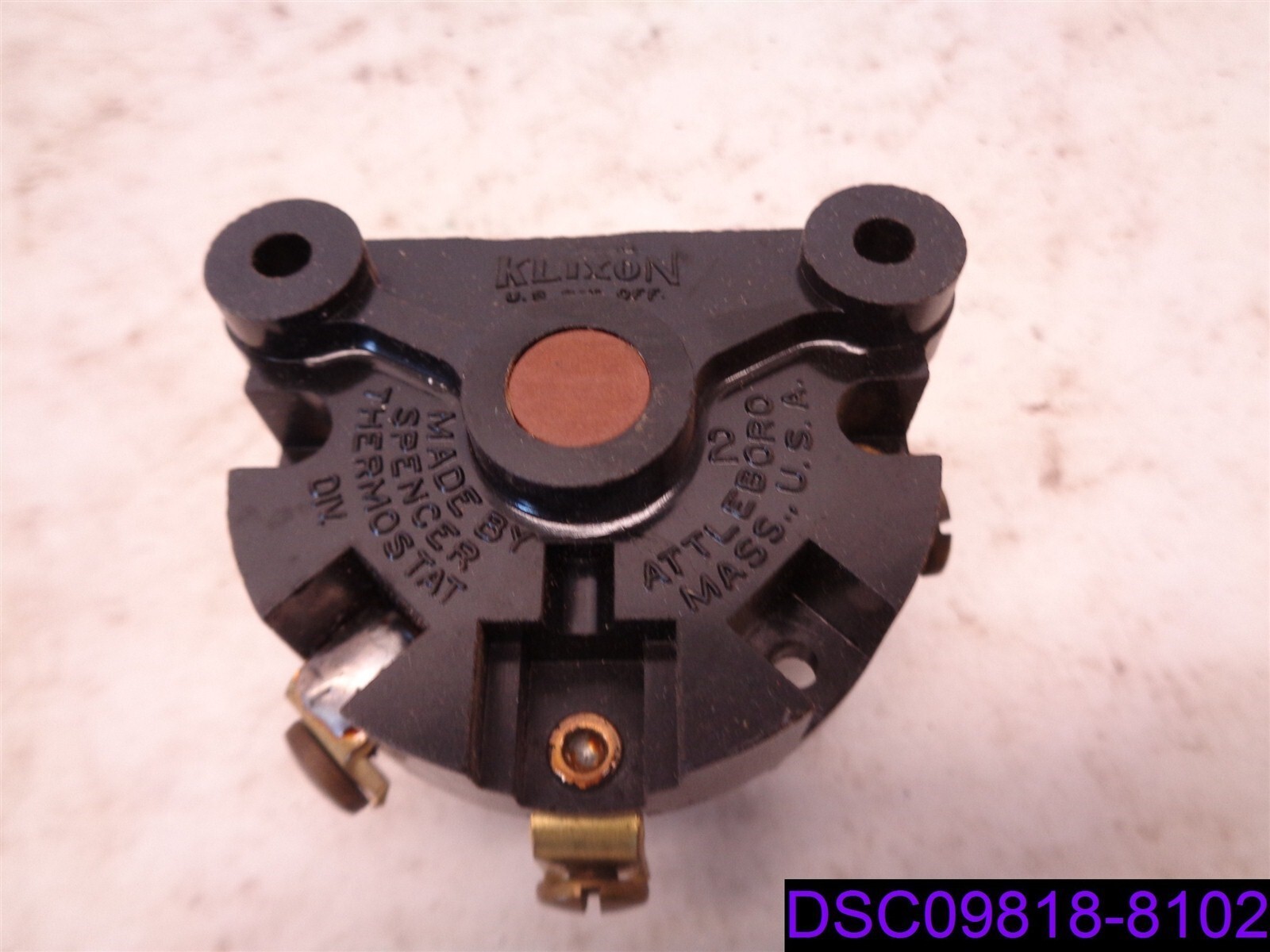 Klixon Spencer Thermostat Type C9120-M328 Franklin Electric P/N 7604-4
