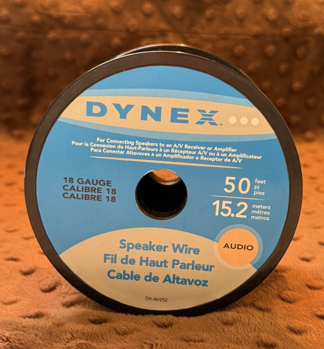 New Dynex 18 Gauge Speaker Wire Audio 50 feet ft
