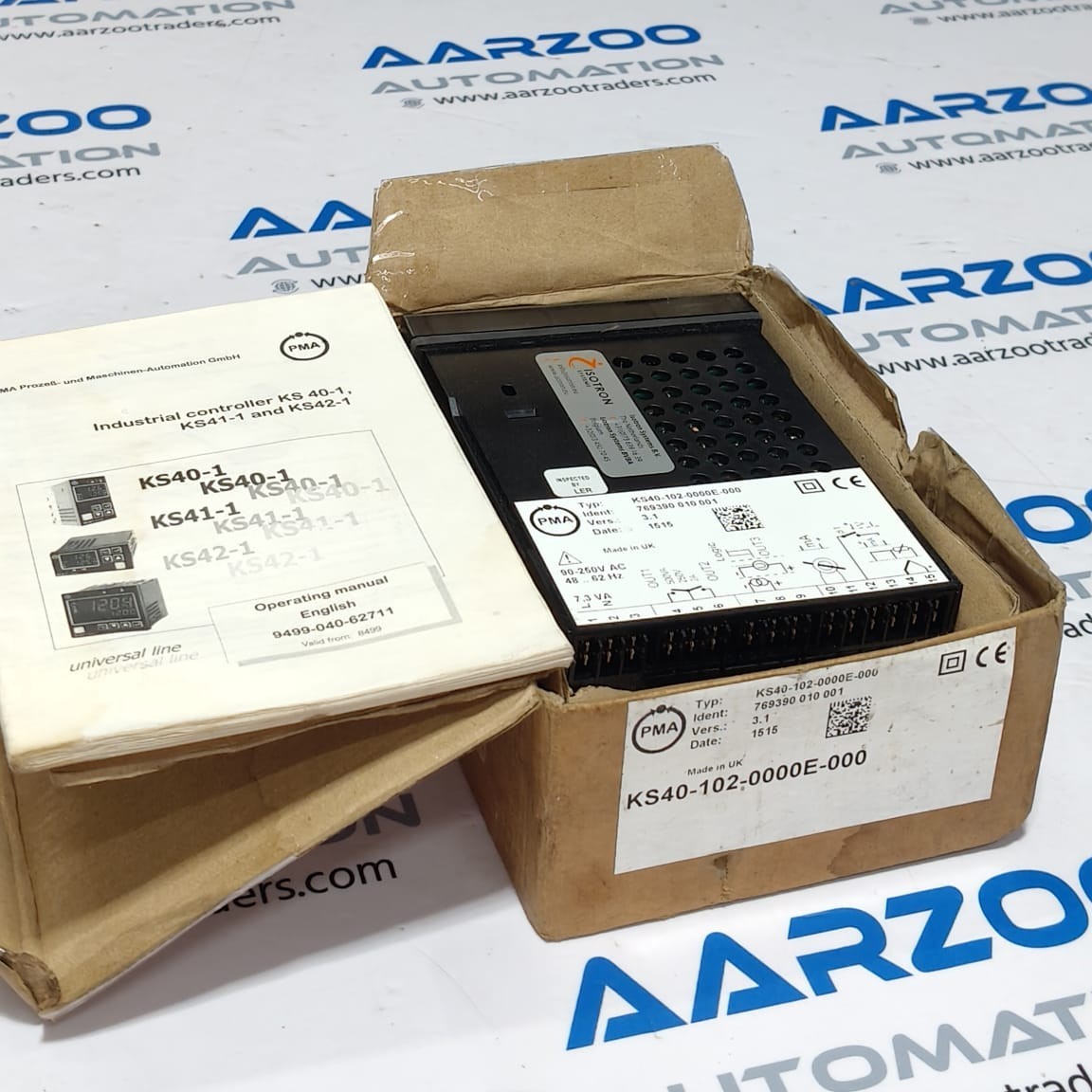 NEW PMA KS 40-1 INDUSTRIAL TEMPERATURE / PROCESS CONTROLLER KS40-102-0000E-000