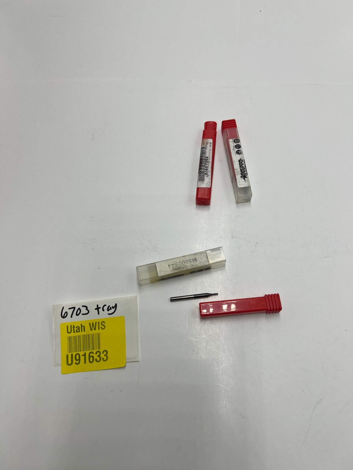 (QTY 3) Accupro Solid Carbide Square End Mill 3/64″ Dia 9/64″ LOC 01982149