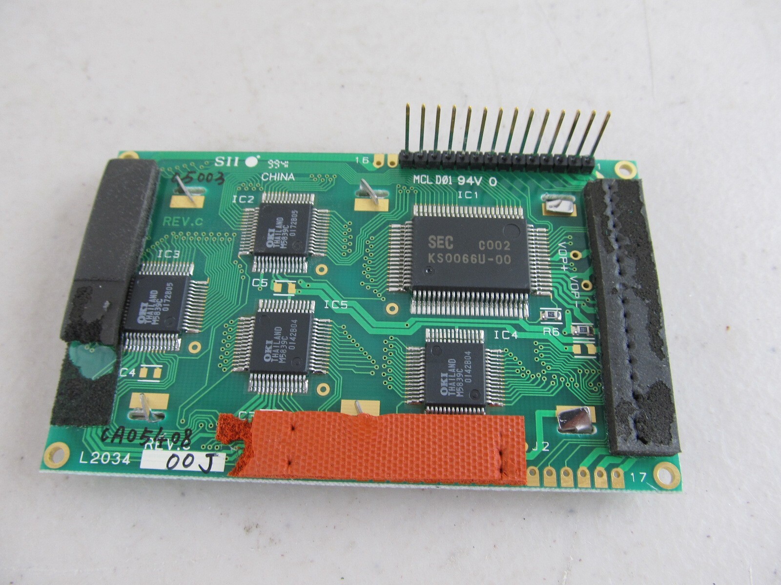 SII LCD Display L203400J L2034 00J CA0508