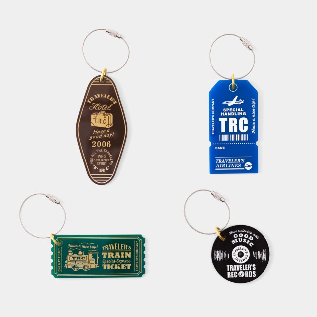 Traveler’s Factory TF Acrylic Keychain: Train (07101046) Official Rare Japan NEW