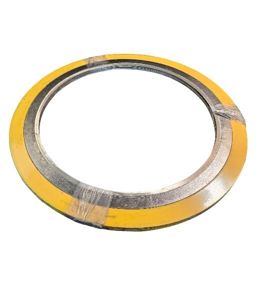 QTY 4 Flexitallic Spiral Wound Gasket 347/347/FG ASME B16.20 20″ 300 Yellow