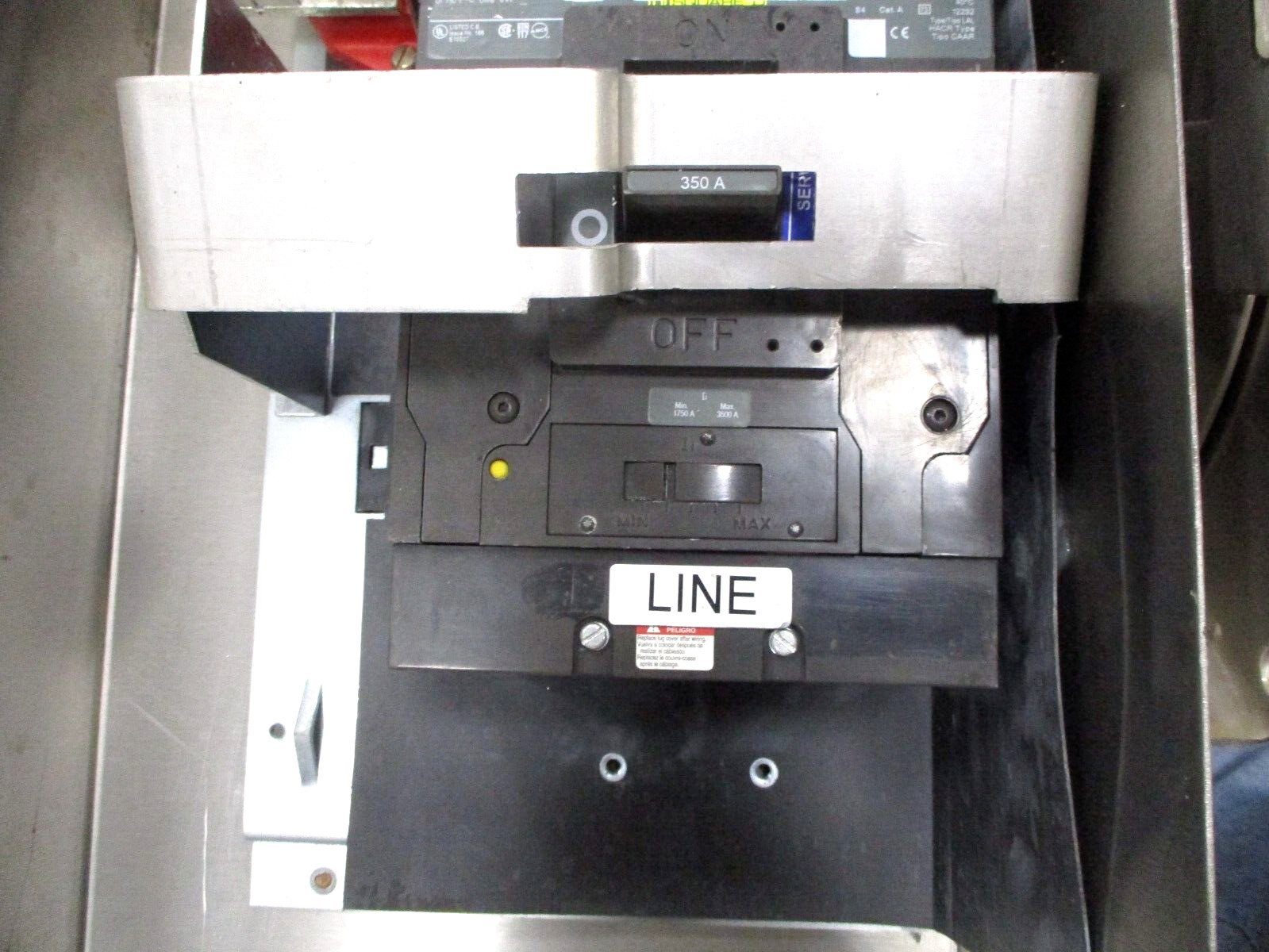 Square D LAL36350 Enclosed Circuit Breaker Interrupter 350A A8490AB
