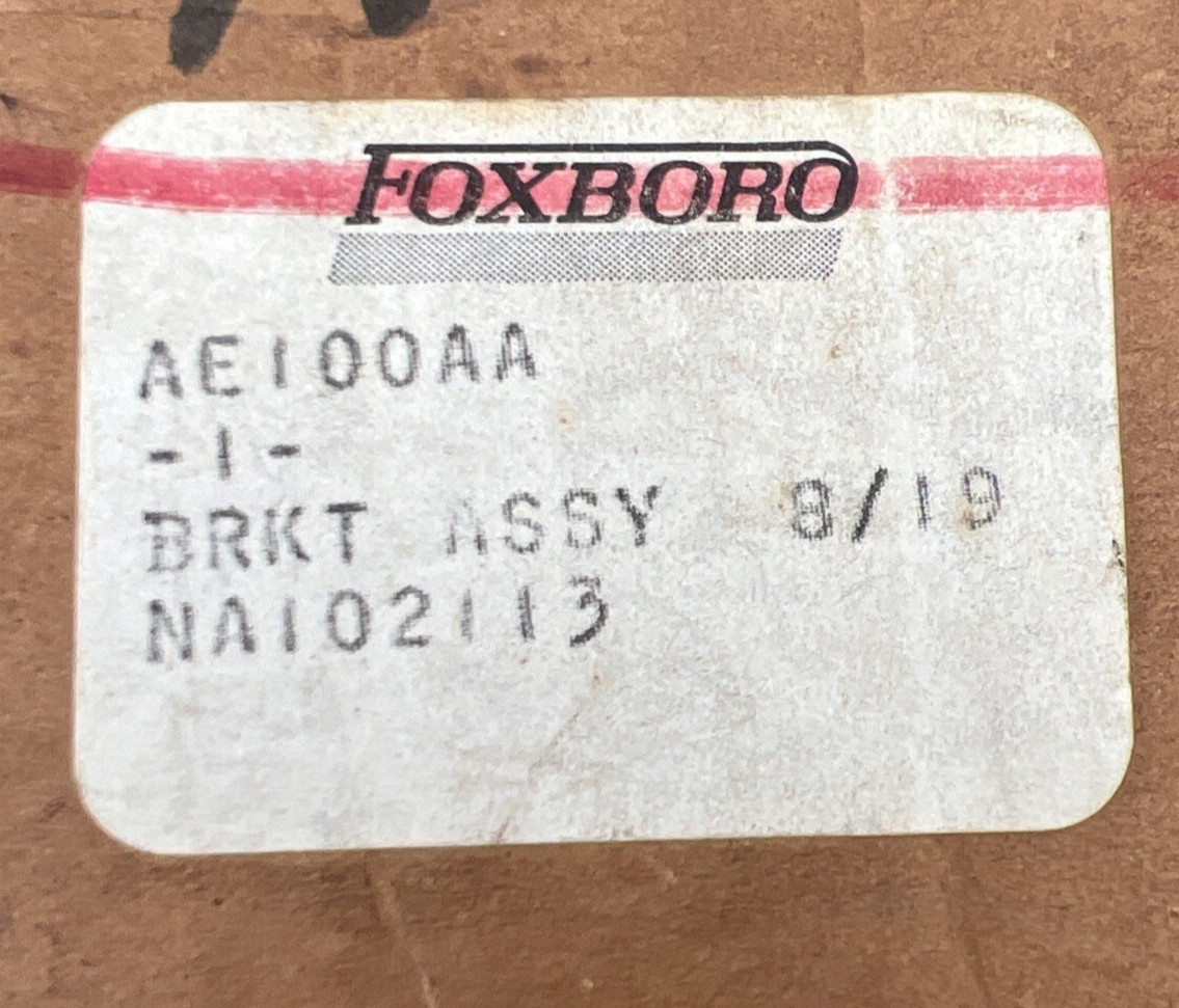 Foxboro AE100AA Bracket Assembly New Other