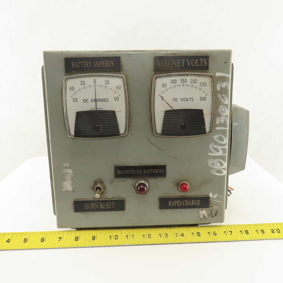 OS Walker Company BXM 4121 Display Section Controls Operator Interface