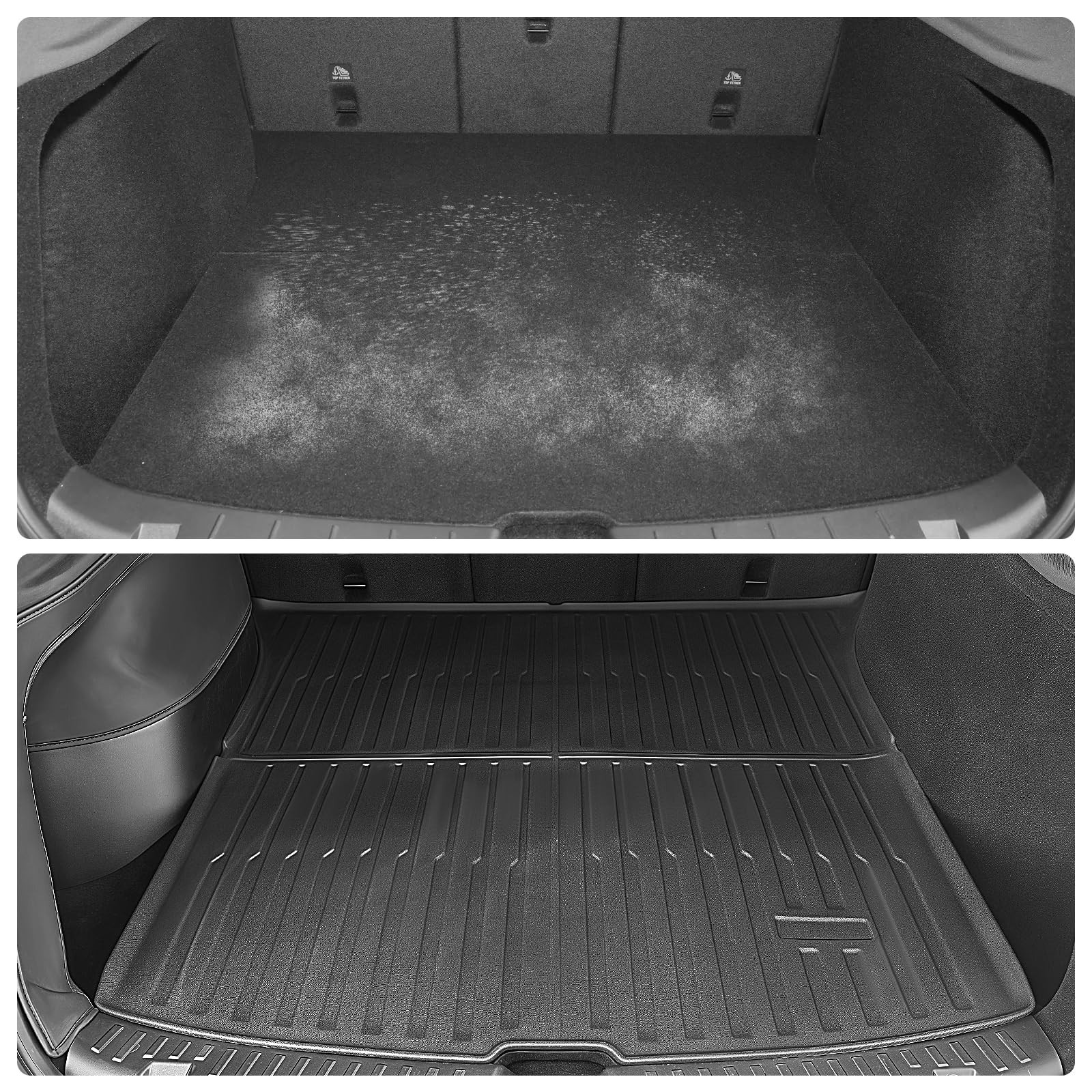 Trunk Mat for Tesla Model Y 2026 2025 (Juniper Compatible), All-Weather TPE R…