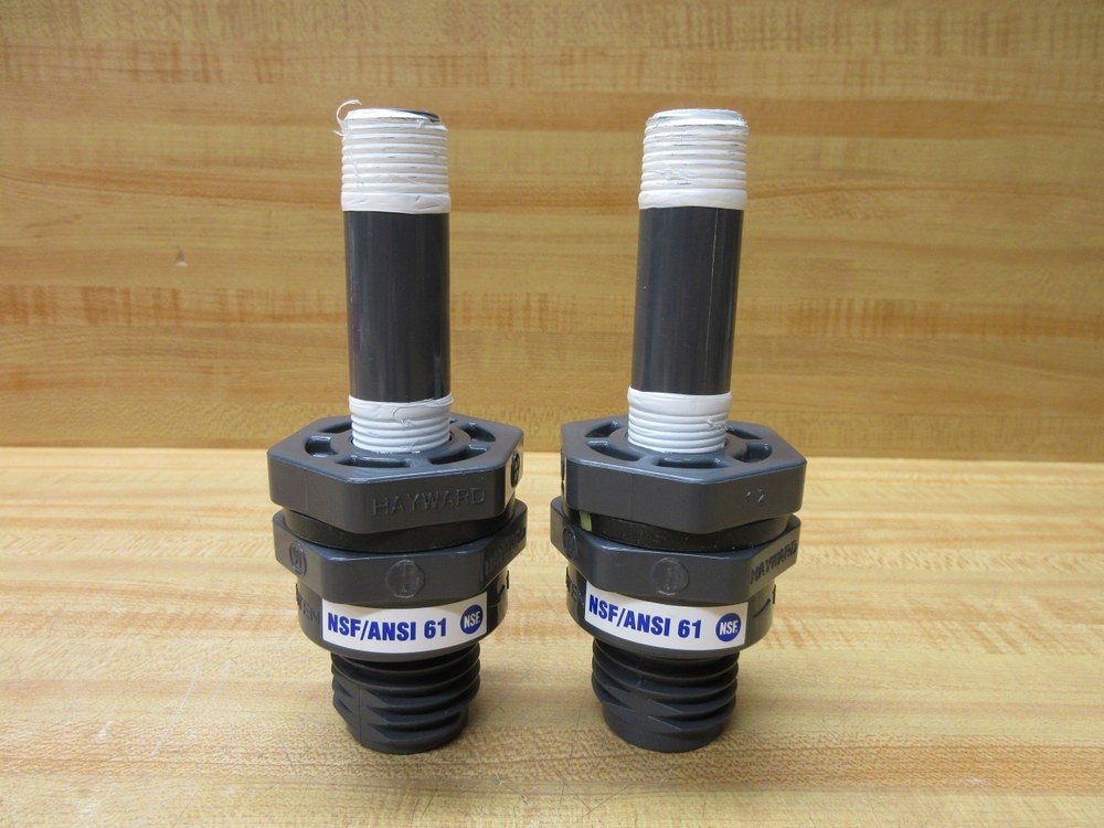 Hayward BFAS Bulkhead Fitting 1/2″ (Pack of 2)