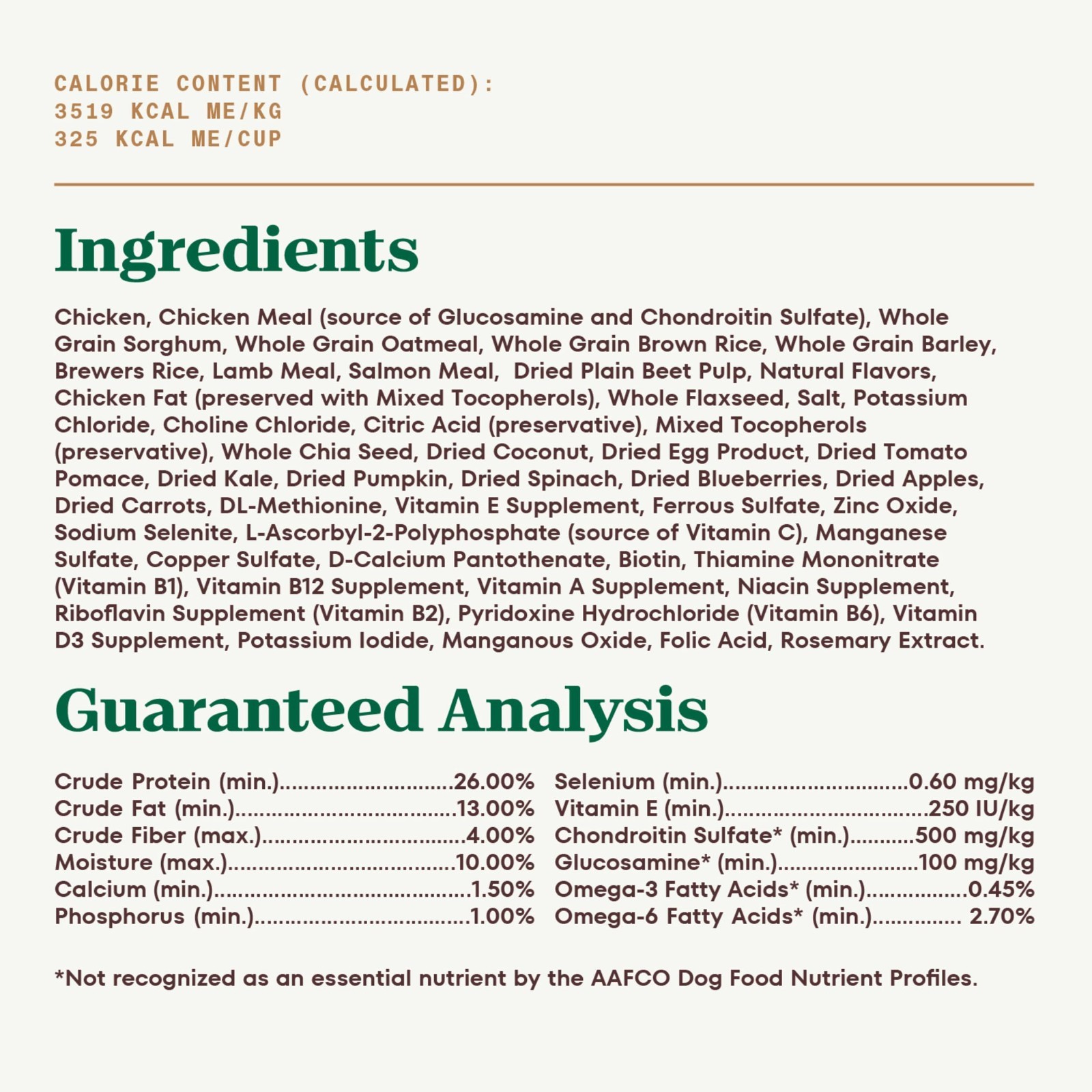 Nutro Ultra Senior Dry Dog Food with a Trio of Proteins from Chicken, Lamb, 30lb