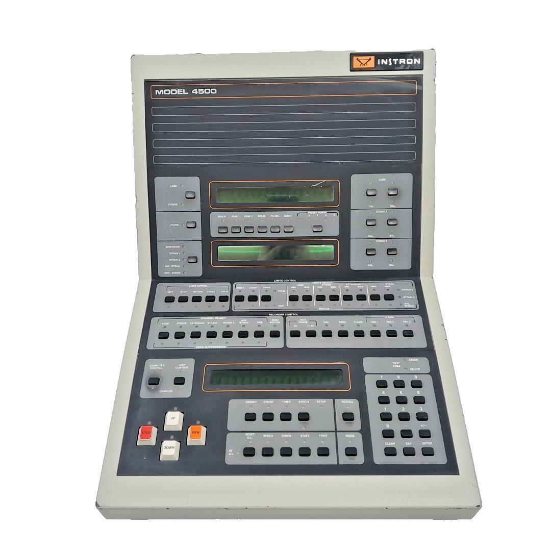 Instron 4500 Controller Panel Tensile Tester Control Panel- no power cord