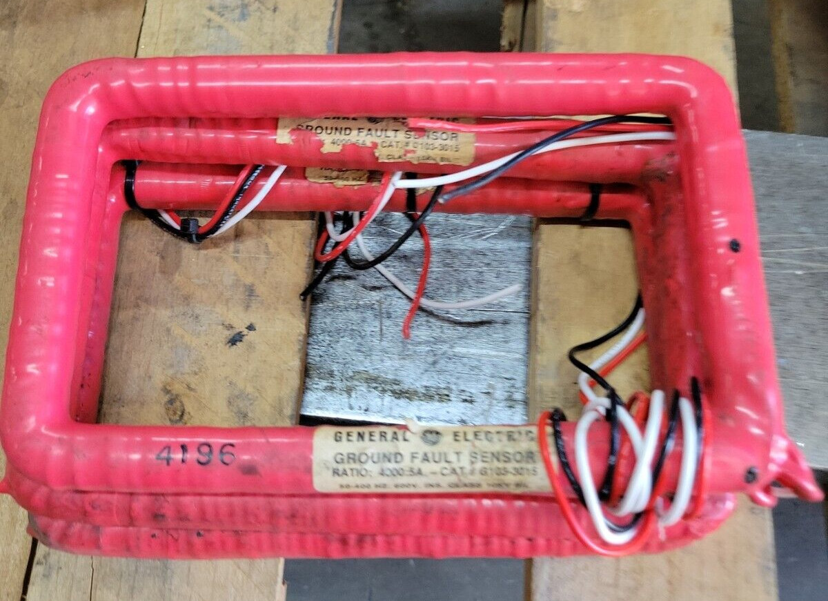 1- General Electric G103-3015 TRANSFORMER GROUND FAULT SENSOR USED