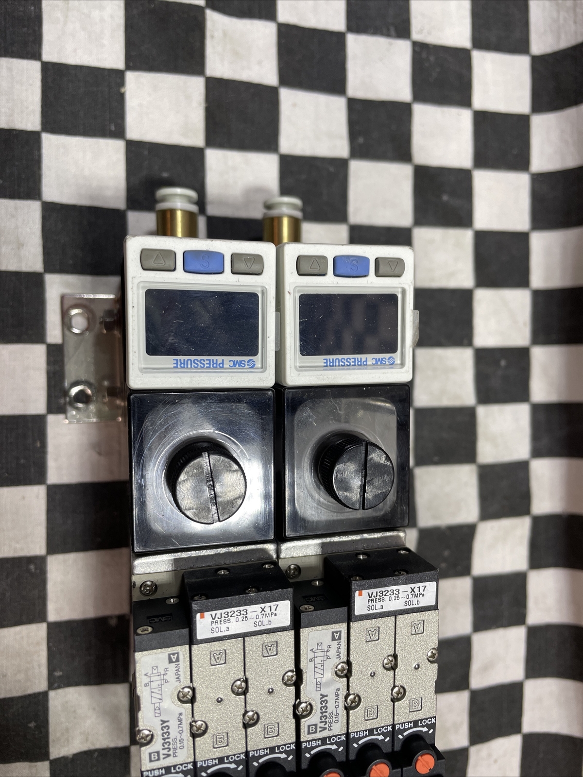 SMC PRESSURE ZSE30A-00-A-M-X505, ZR100-K1Y5LZB-DAML, VJ3233-X17, VJ3133Y, #154F9